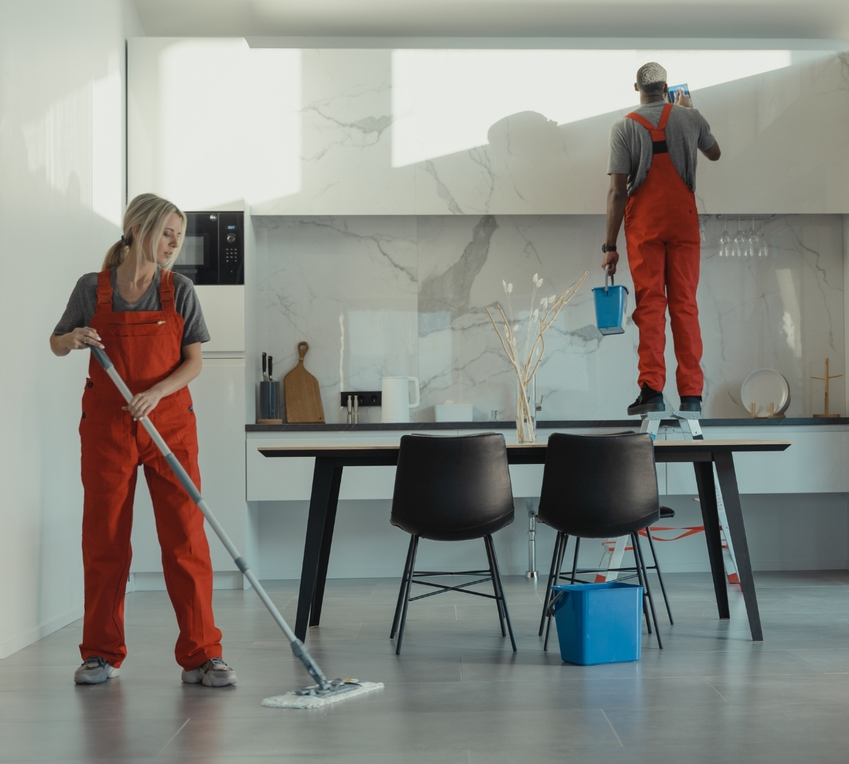 Professionelle Küchen- und Wohnungsreinigung mit Abnahmegarantie